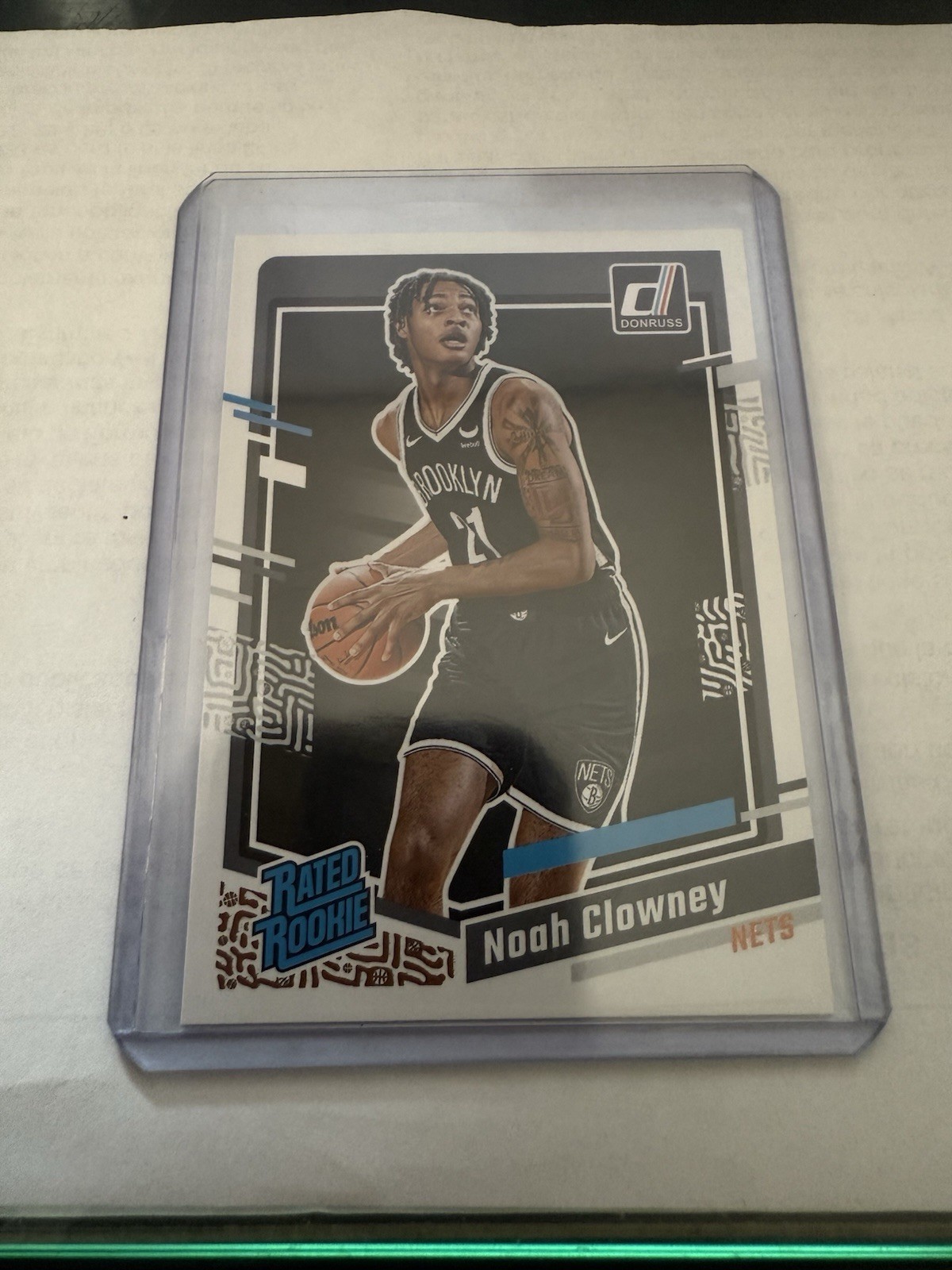 2023-24 Panini Donruss Optic - Rated Rookie Noah Clowney #205 Holo Prizm (RC)