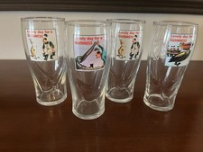 Guinness Pint Glass Set of 4 'Lovely Day for a Guinness' Breweriana