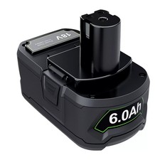 6.0AH Battery For Ryobi 18V One+ Plus P108 RB1850C RB1840C RB18L50 P117 /Charger — image 15