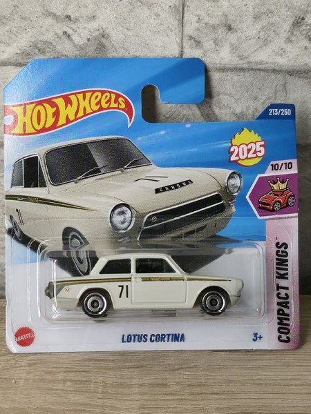 Hot Wheels Lotus Cortina, 2025, Compact Kings, 213/250, Neu & Ovp-image