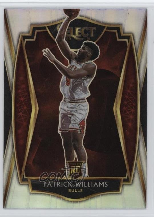 2020-21 Panini Select Premier Level Silver Prizm Patrick Williams #185 10un