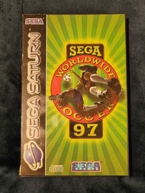 Sega Saturn Game - SWWS Sega Worldwide Soccer 97 With Manual 