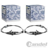 2X Vemo ABS-SENSOR Raddrehzal Vorne Passend FüR Fiat 500 Panda