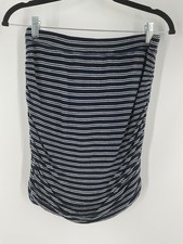 Splendid Women’s Small Tube Top Shirt Striped Made In Usa 100