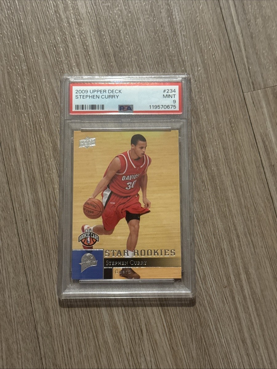 2009-10 Upper Deck UD Stephen Curry Rookie RC Card #234 PSA 9 | eBay