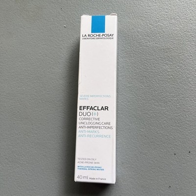 La Roche Posay Effaclar Duo (+) France Action Acne Treatment 40ml 1.35oz E:12/26