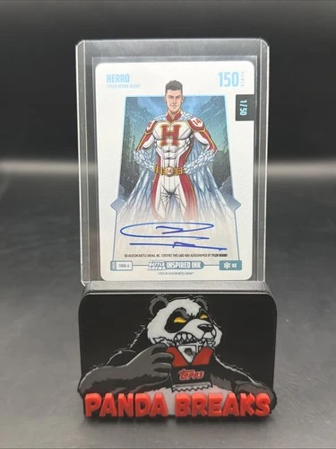 2026 Bo Jackson Battle Arena Herro Ice Auto #1/50 Power 150 First On Print