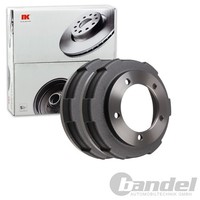 2X NK Ø 254Mm Bremstrommeln Satz Hinten Passend FüR Ford Transit | 262510