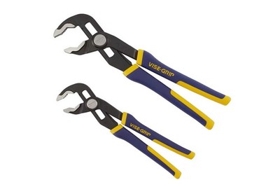 Irwin Tools GrooveLock Pliers Set, V-Jaw, 2 Piece, 2078709