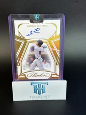 2024 Panini Flawless Draft Signatures Adrian Santana #DS-AS 04/10