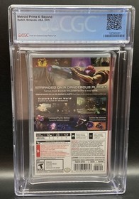 Metroid Prime 4: Beyond CGC 10 A++ Perfect Graded Switch New Sealed 1st Print