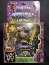Masters of the Universe x Turtles of Grayskull 2-Bopsteady Action Figure NEW