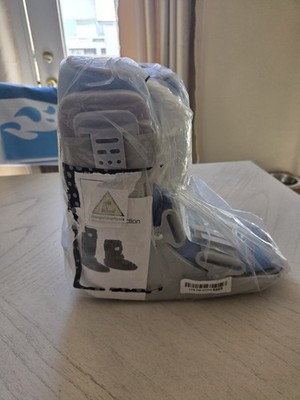 Jewlri Walking Boot for Broken Foot, Air Cam Walker Boot Size M
