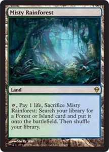 Misty Rainforest #220 Zendikar
