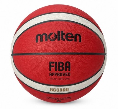 Molten BG3800 FIBA Approved Composite Leather Basketball Size 7 Red/White