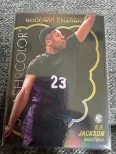 2023 UD Goodwin Champions GG G.G. Jackson SCP-91 Splash of Color Black Gold /50