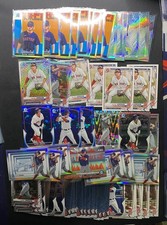 (65) Blaze Jordan Bowman LOT OF 65 Sapphire 1st Bowman Mojo 1st Edition Ray Wave