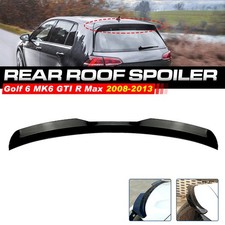 Spoiler Heckspoiler für VW Golf 6 GTI GTD R VI R20 ABS Dachspoiler Lippe Glanz