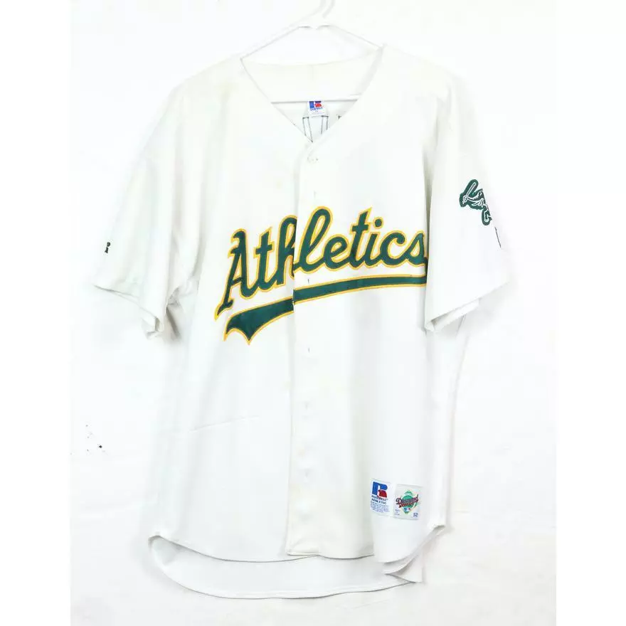 Lot Detail - Rickey Henderson Signed Oakland Athletics Jersey