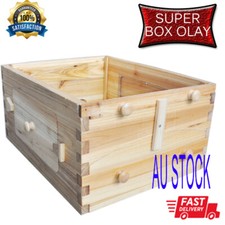 Wooden Super Box Honey Bee Hive Box Auto Bee Hives Boxes Beehive Beekeeping Hive