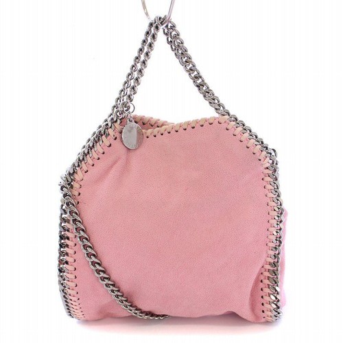 Stella Mccartney Falabella Mini Tote Bag 2Way Handbag Shoulder Suede Chain Switc