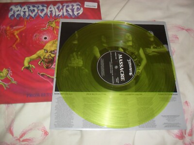 MASSACRE -COLOR FROM BEYOND- VERY HARD TO FIND PRESS LP VINYL EARACHE LTD ED NEW