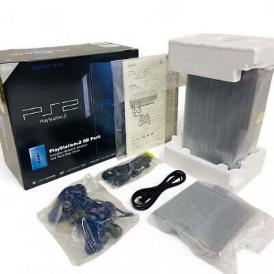 Sony PlayStation2 PS2 SCPH-50000MB/NH MidnightBlue Console Sony PlayStation2 PS2 SCPH-50000MB/NH MidnightBlue Console