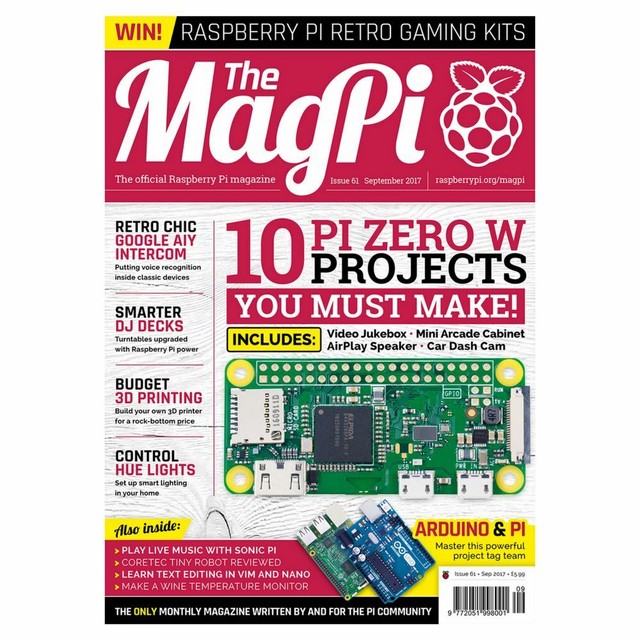 Magazine magpi (the) (monthly) (9772051998001)