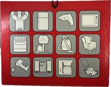 VTG 80s Anthes Universal Expanding File Folder Various Product Manual Organizer