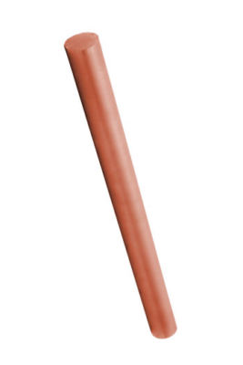 Kupfer-Stab-Anode / Elektrode (10 cm x 8 mm) für Kupferelektrolyt / Galvanik