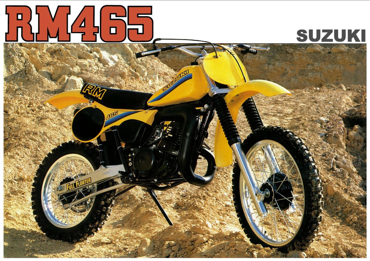 SUZUKI Poster RM465 1981 VMX Suitable to Frame | eBay