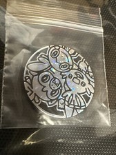 Pokemon TCG Galar Region Starters Collectors Coin Silver Star Holofoil