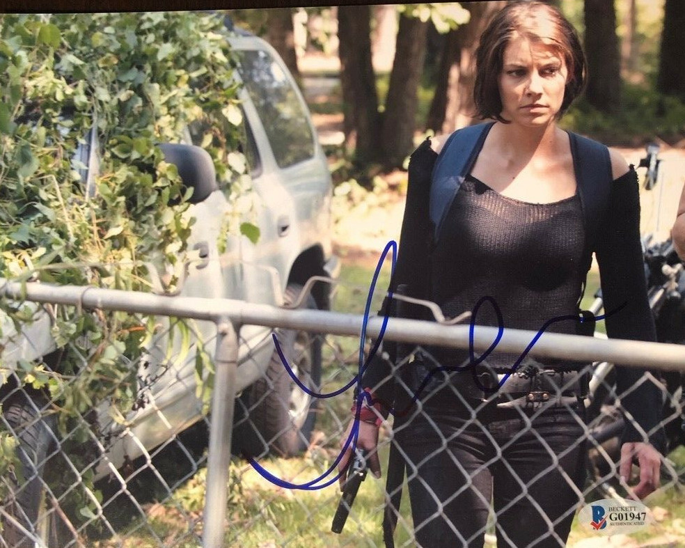 HWC Trading Stampa A4 Con Autografo Firmato Di Lauren Cohan (Maggie Greene) – The Walking Dead – Regalo Per Fan - 6
