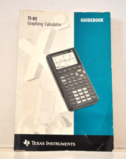 Texas Instruments Guidebook TI-85 Graphing Calculator Book Manual