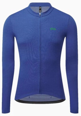 DHB Merino Long Sleeve Cycling Jersey LTD Edition Bluing