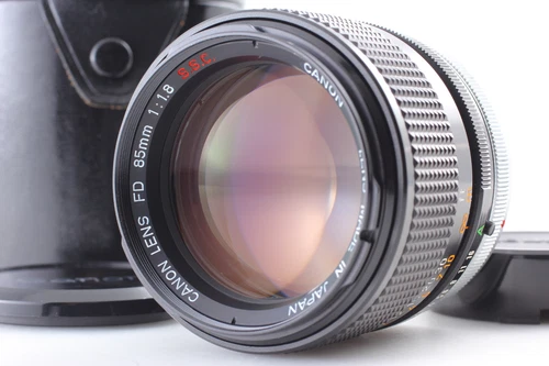 [Near MINT++] Canon FD 85mm f/1.8 S.S.C. SSC Portrait MF Lens From JAPAN