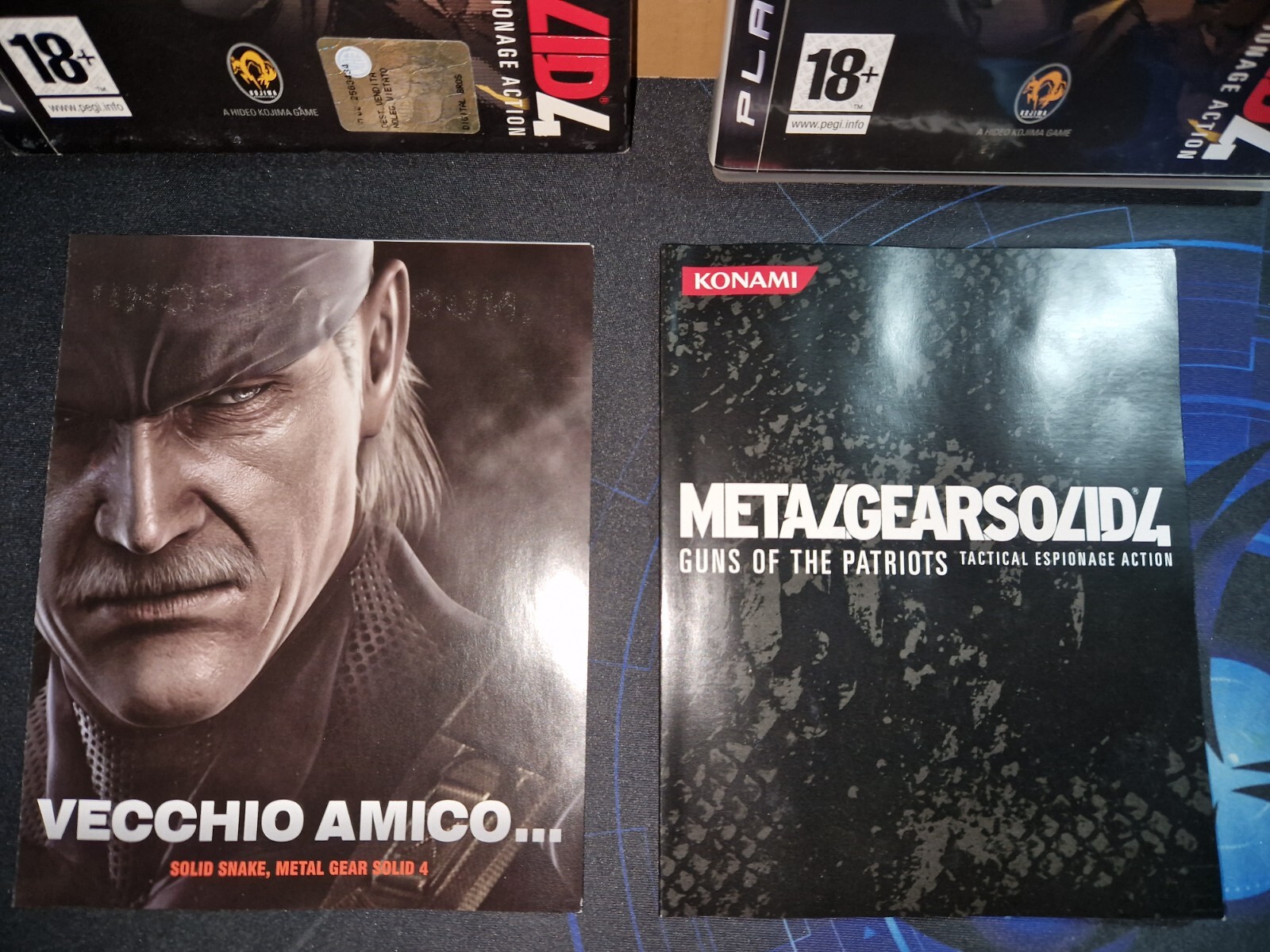 METAL GEAR SOLID 4 GUNS OF THE PATRIOTS SONY PS3 PAL ITA 🇮🇹 CIB BLES