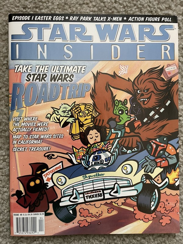 STAR WARS INSIDER MAGAZINE #48 Episode 1 Easter Eggs, Phantom Menace, Ray Park