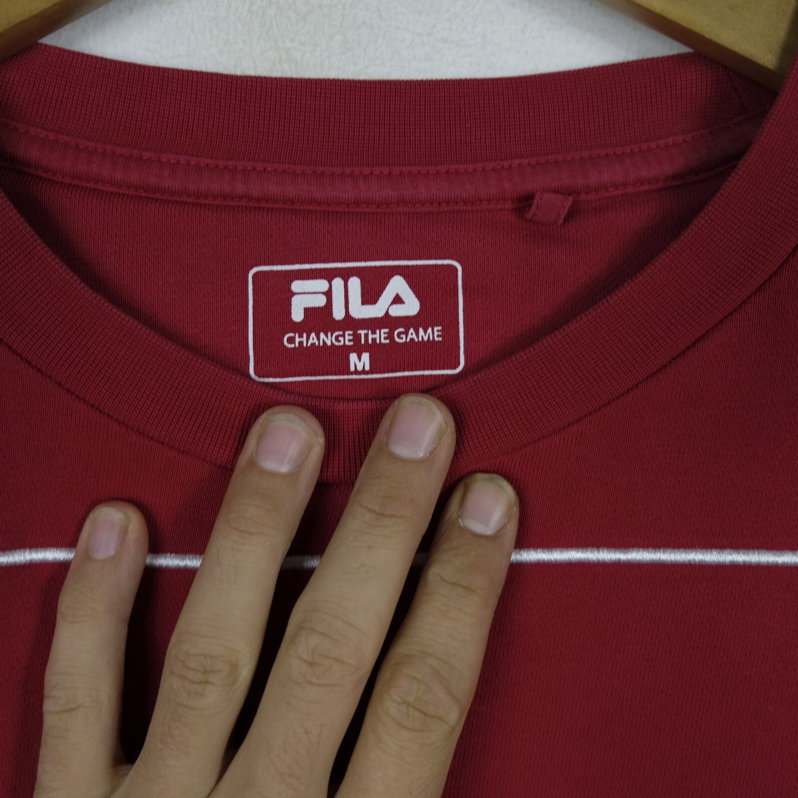 Felpa Fila Uomo Taglia M Big Logo Cotone Comoda Casual Man Hoodie