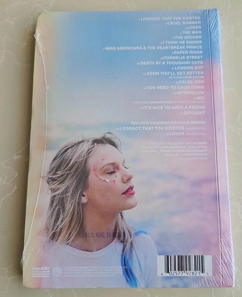 RARE USA Lover by Taylor Swift Deluxe Album Version 3 CD 2019 Taylor Swift Diary - Image 4 of 4
