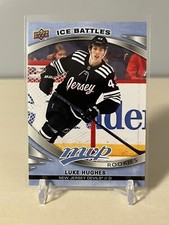 2023-24 Upper Deck MVP Ice Battles #242 Luke Hughes SP RC - NHL Hockey Card