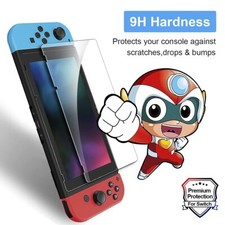 Para Nintendo Switch 6.2 inch Protector de Pantalla de Cristal templado 3 Pack