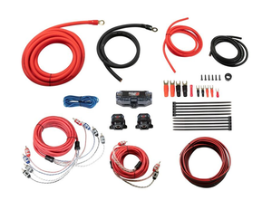 CERWIN VEGA CAK46 4 AWG 6-Channel Amplifier Connection Kit - 17 ft