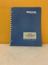 Tektronix 070-3397-00 2213 Oscilloscope Operators Instruction Manual