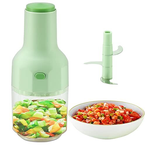 Multifunction Manual Food Chopper Vegetable Onion Garlic Hand Press Crusher-image