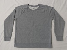 WOMEN'S TIME AND TRU SWEATSHIRT GREY LARGE 12-14