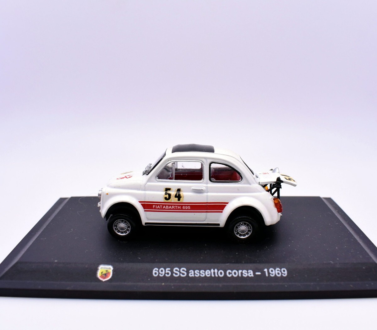 Car Abarth 695 Modellino Edicola Diecast Model Car Fiat 500 Abarth