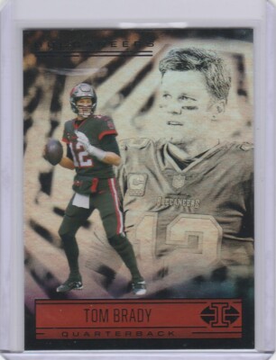 2021 Panini Illusions TOM BRADY #36 - Patriots/Buccaneers REFRACTOR LOOK TO IT