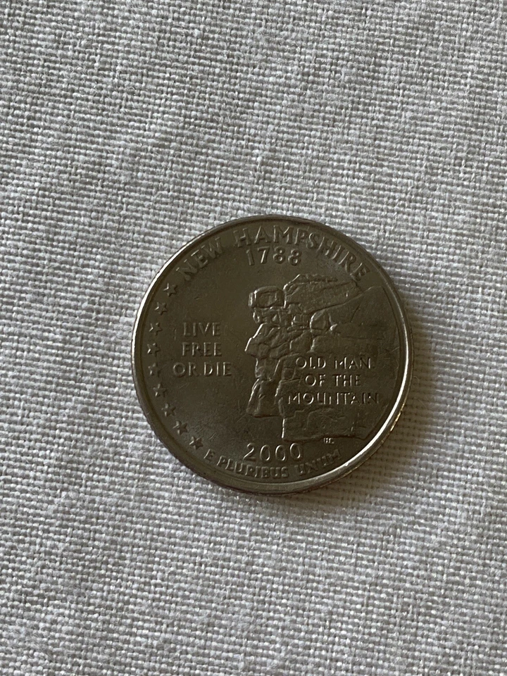 2000-P Washington Quarter New Hampshire DDO DDR Error - Image 2 of 4