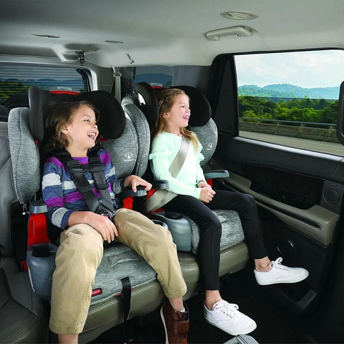 Britax Grow With You ClickTight Booster Car Seat - Cool Flow Grey - Picture 9 of 11